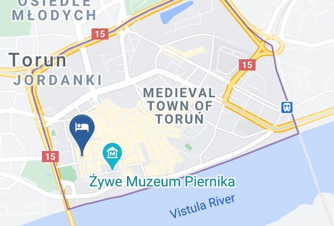Torun - Hotel Petite Fleur Torun Maps