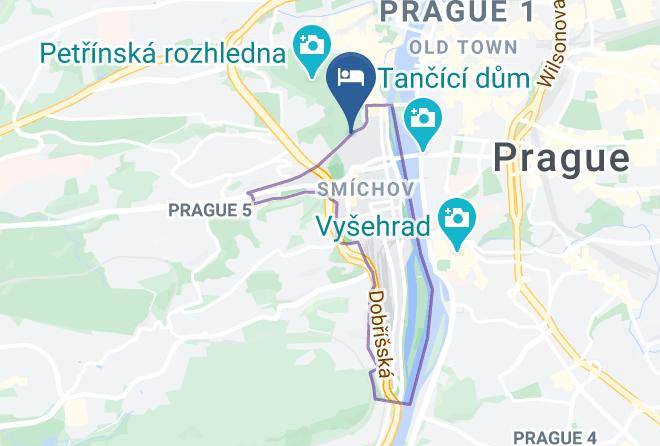 Prague - Hotel Petr Maps
