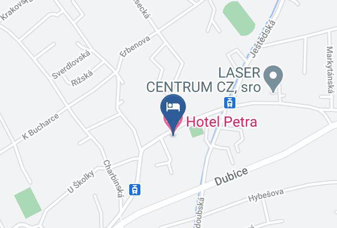 Liberec - Hotel Petra Maps