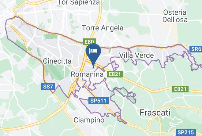 Rome - Hotel Petra Maps