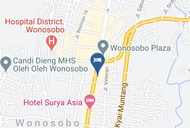 Wonosobo Regency - Hotel Petra Maps