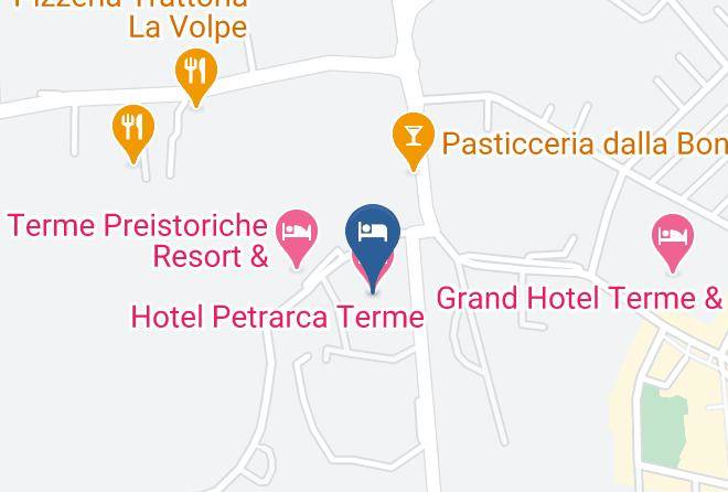 Padua - Hotel Petrarca Terme Maps