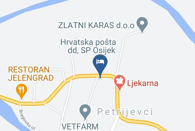 Hotel Petrijevci Map
