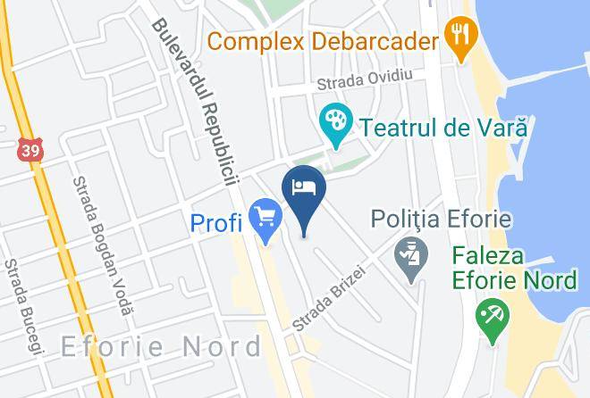 Eforie - Hotel Petrolul Maps