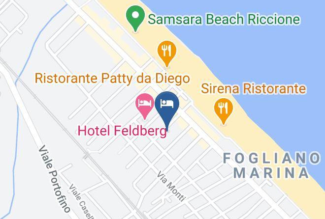 Rimini - Hotel Petronio Maps