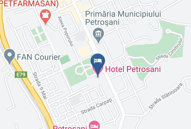 Petrosani - Hotel Petrosani Maps