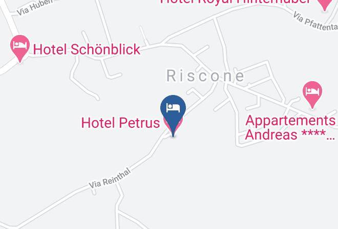 Hotel Petrus Map