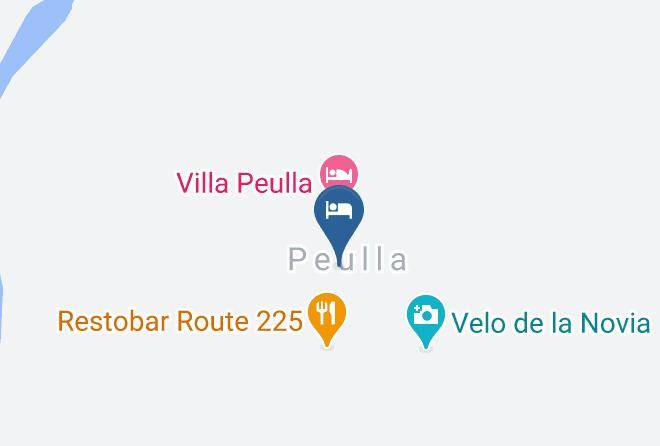 Hotel Peulla Map