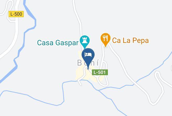 Lleida - Hotel Pey Maps
