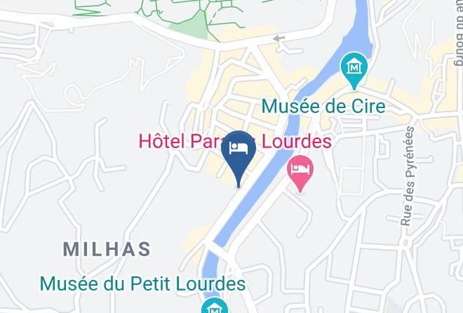Hautes Pyrenees - Hotel Peyramale Maps