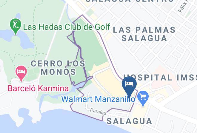 Manzanillo - Hotel Pez Vela Maps