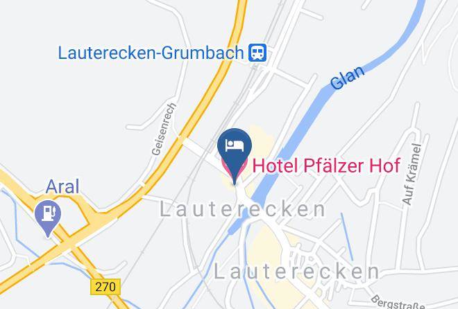 Kusel - Hotel Pfalzer Hof Maps