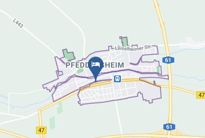 Worms - Hotel Pfeddersheimer Hof Maps