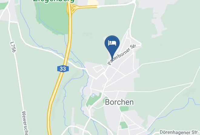 Paderborn - Hotel Pfeffermuhle Maps