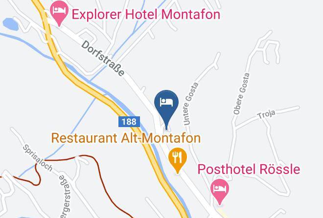 Bludenz - Hotel Pfeifer Domig Gmbh Maps