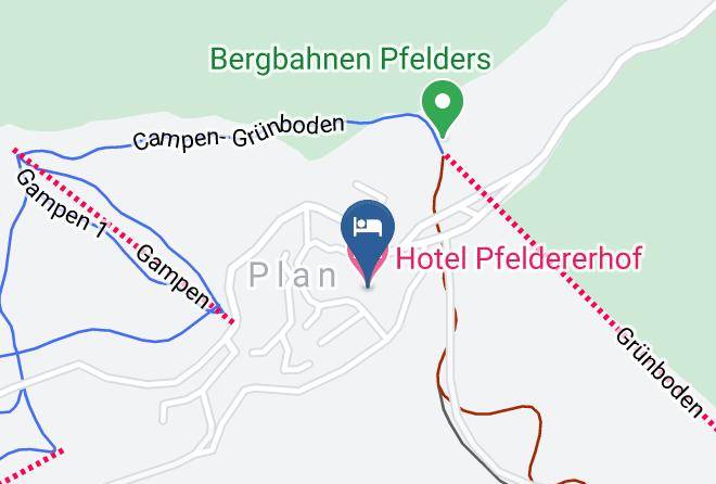 Hotel Pfeldererhof Map