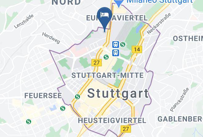 Stuttgart - Hotel Pflieger Maps