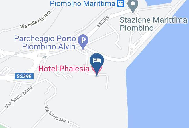 Leghorn - Hotel Phalesia Maps