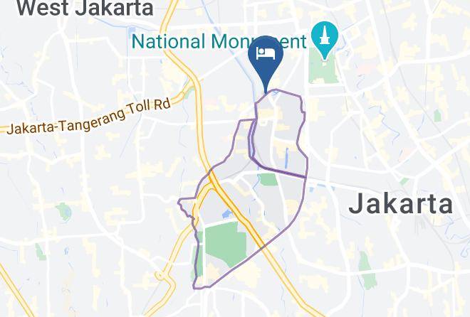 Central Jakarta - Hotel Pharmin Maps