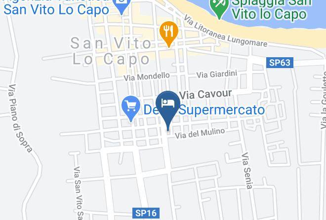 Trapani - Hotel Pharos Maps