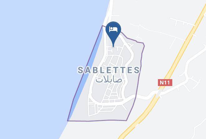 Mostaganem - Hotel Phenicia Maps