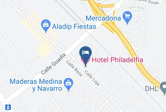 Granada - Hotel Philadelfia Maps