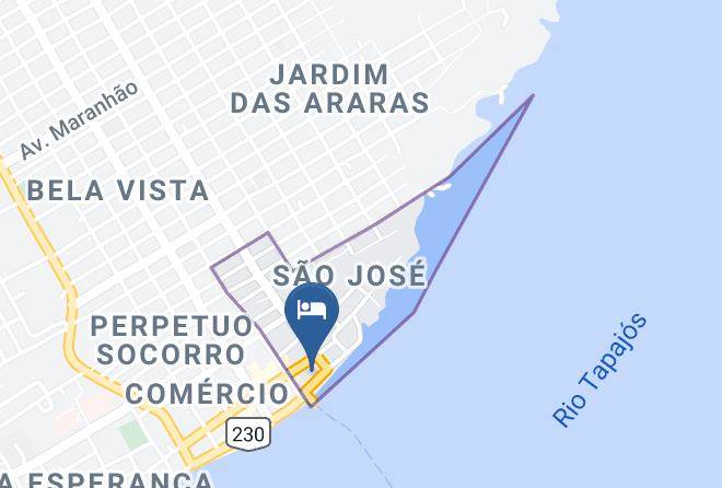 Itaituba - Hotel Phillips Maps