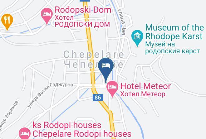 Chepelare - Hotel Phoenix Maps