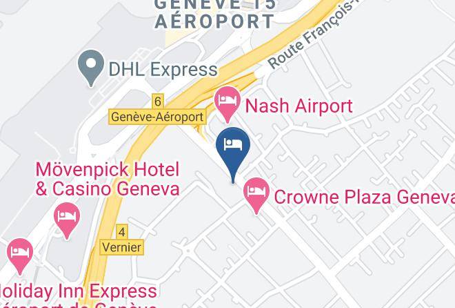 Meyrin - Hotel Phoenix Geneva Airport Maps