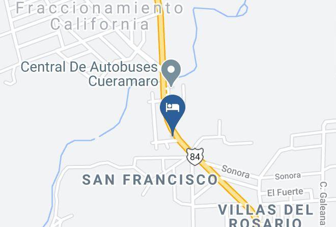 Cueramaro - Hotel Phoenix Maps