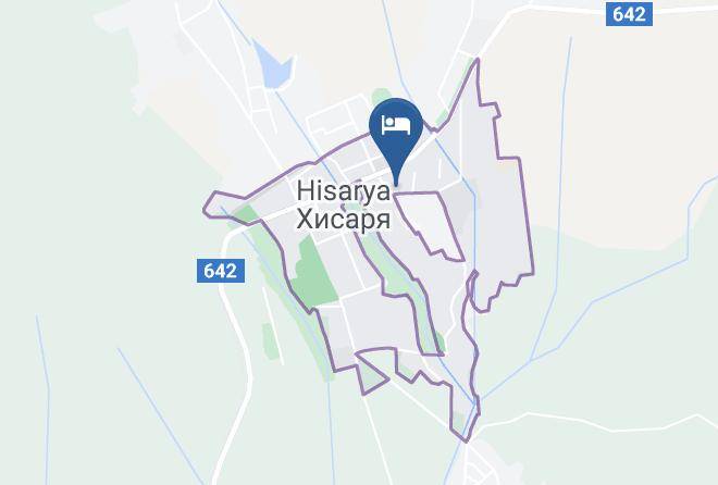 Hisarya - Hotel Chinar Maps