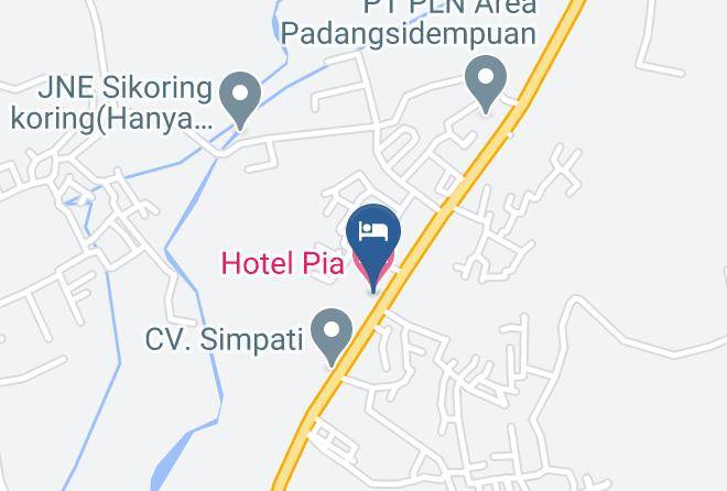 South Tapanuli Regency - Hotel Pia Maps