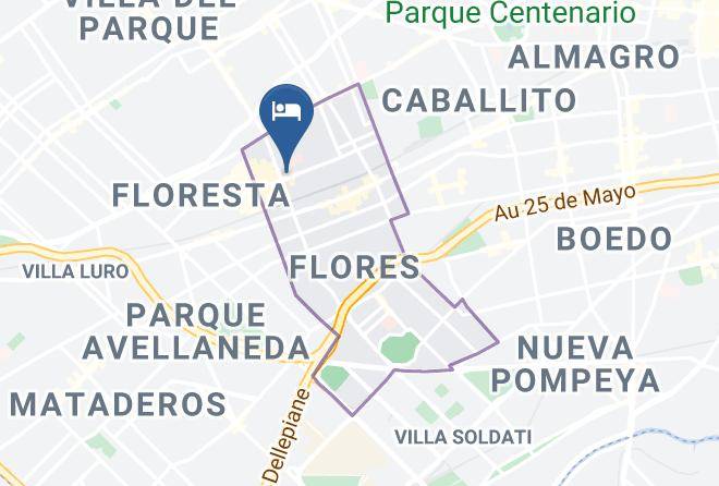 Buenos Aires - Hotel Piamonte Maps