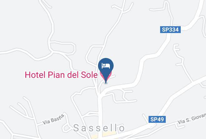 Savona - Hotel Pian Del Sole Maps