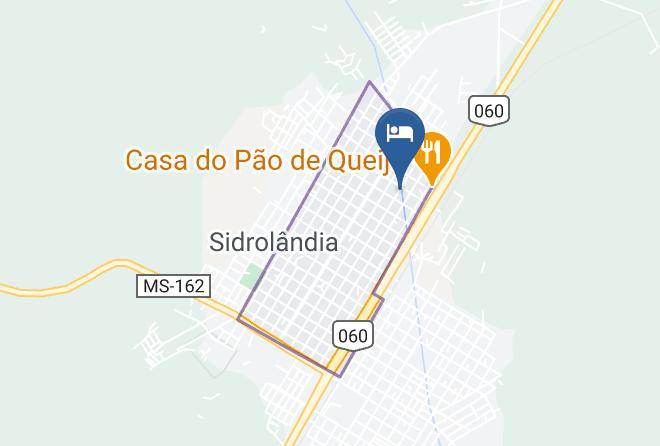 Sidrolandia - Hotel Piana Maps
