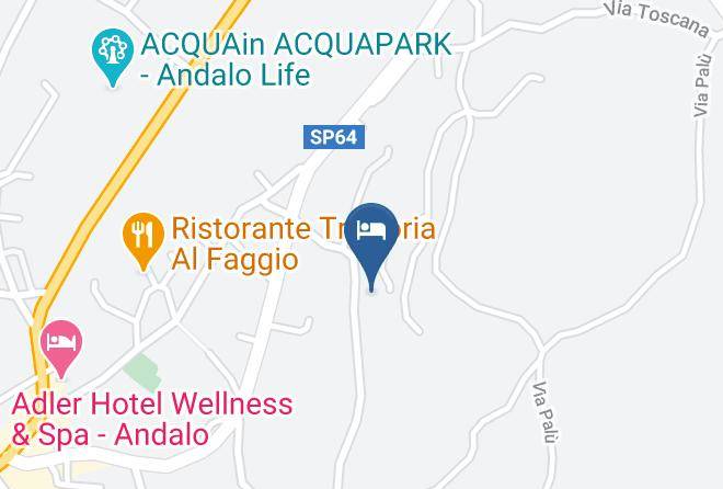Trento - Hotel Piancastello Andalo Maps