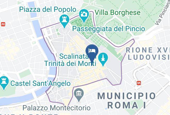 Hotel Piazza Di Spagna Map