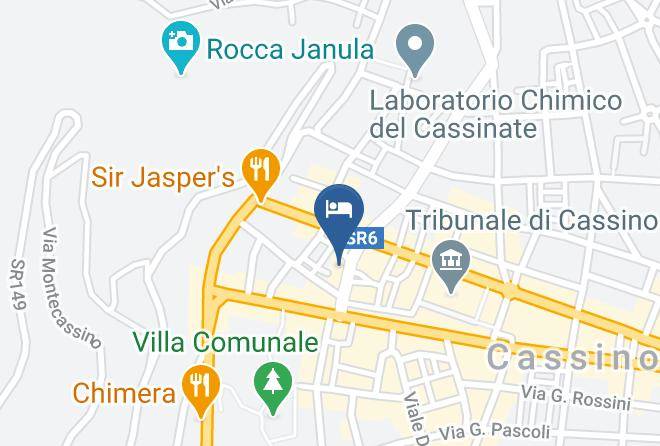 Frosinone - Hotel Piazza Marconi Maps