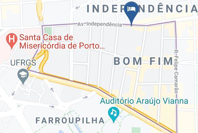 Porto Alegre - Hotel Piazza Navona By Intercity Maps