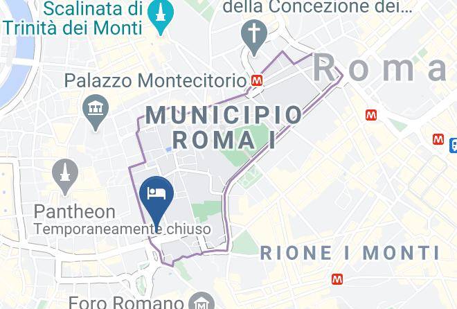 Rome - Hotel Piazza Venezia Maps