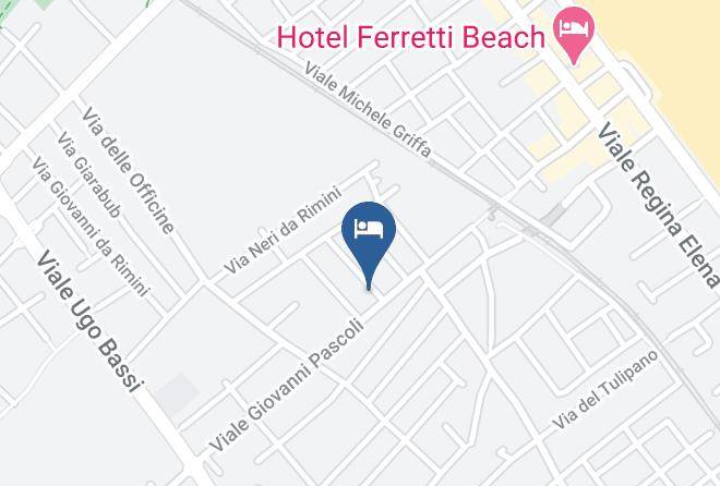 Rimini - Hotel Picador Maps