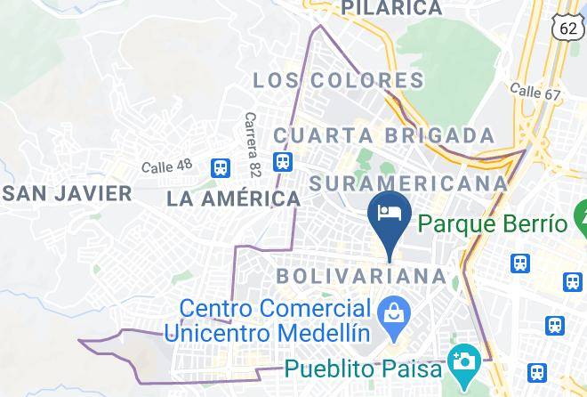 Medellin - Hotel Picaso Maps