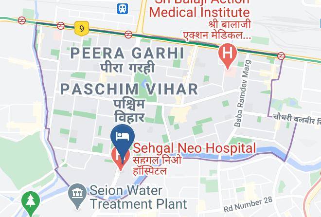 New Delhi - Hotel Picasso Maps