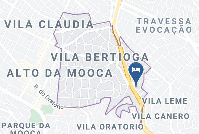 Sao Paulo Agua Rasa - Hotel Picassu's Maps