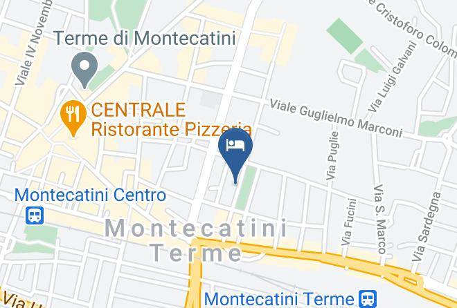 Pistoia - Hotel Piccadilly Maps