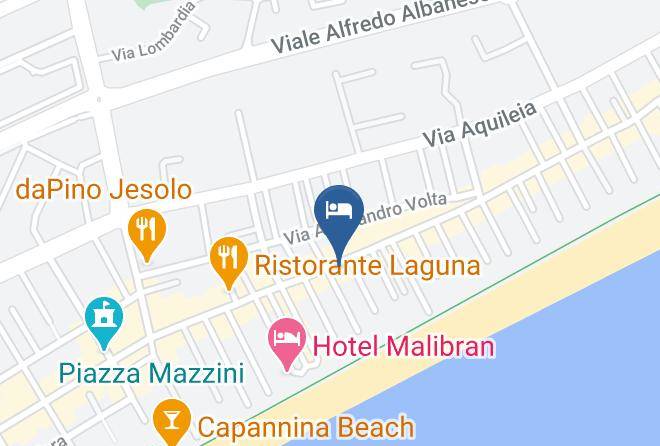 Venice - Hotel Piccadilly Srl Maps