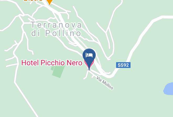 Hotel Picchio Nero Map