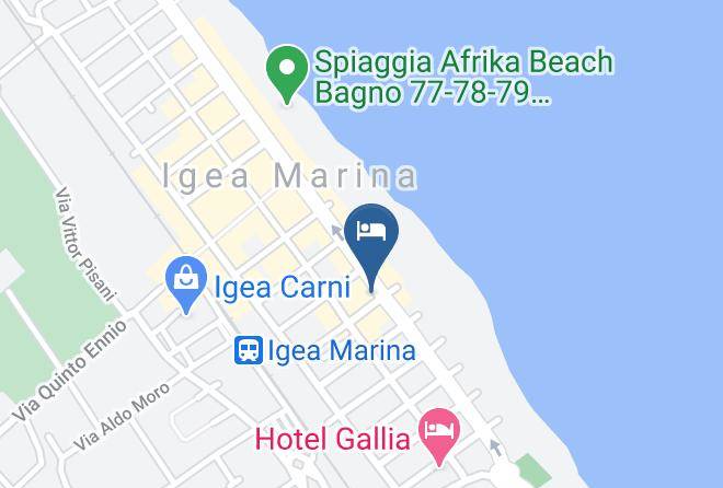 Rimini - Hotel Piccolo Fiore Maps