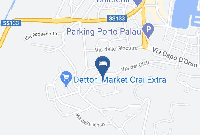 Sassari - Hotel Piccolo Golf Maps