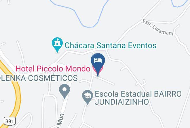 Mairipora - Hotel Piccolo Mondo Maps